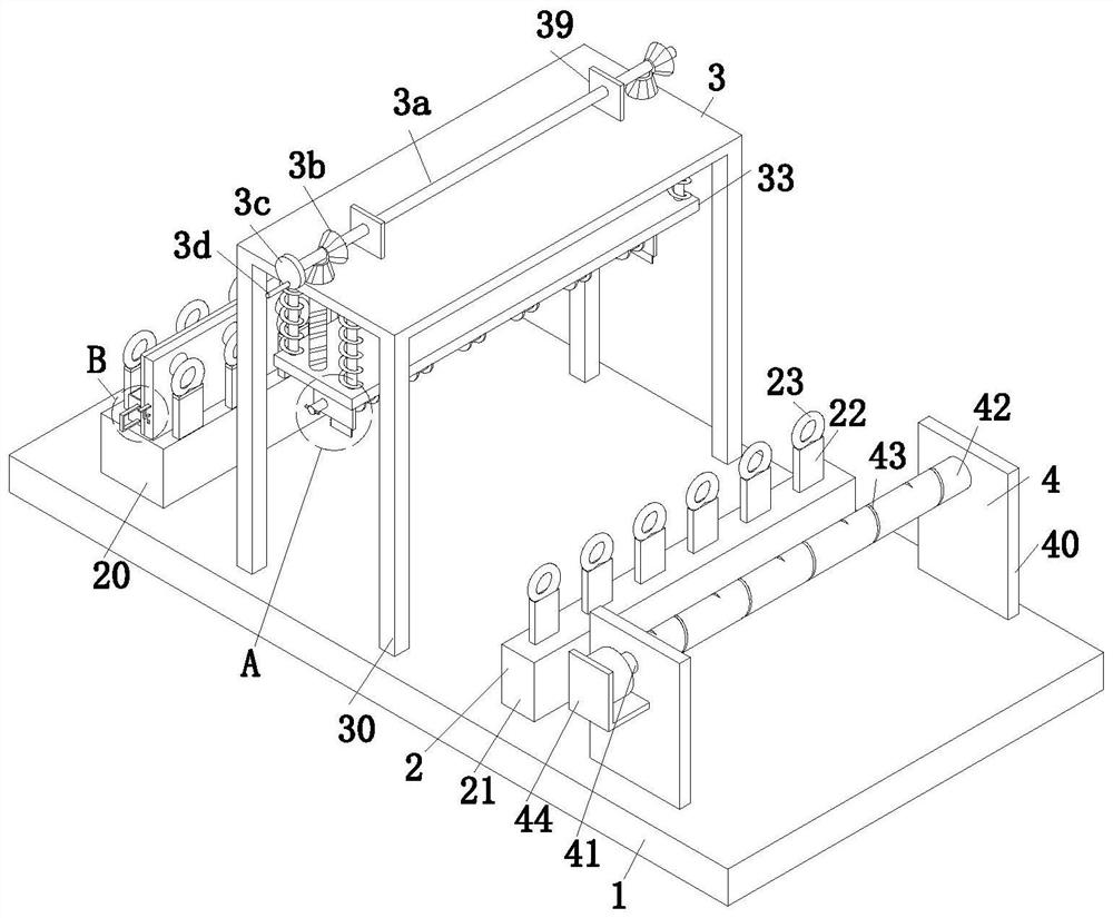 Textile yarn tensioning, adjusting and conveying integrated system