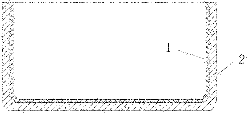 Crucible coating used for preparation of solar grade polysilicon, preparation method thereof and crucible