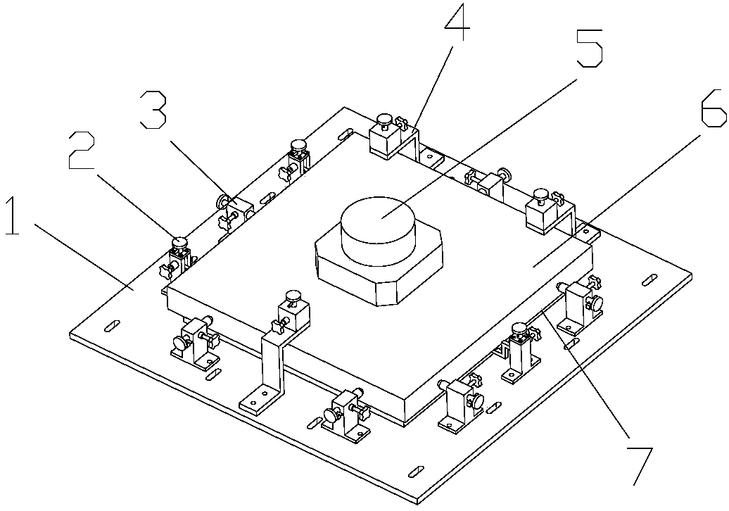 Device for studying the effect of vibration on precision measurement of machine tool spindles