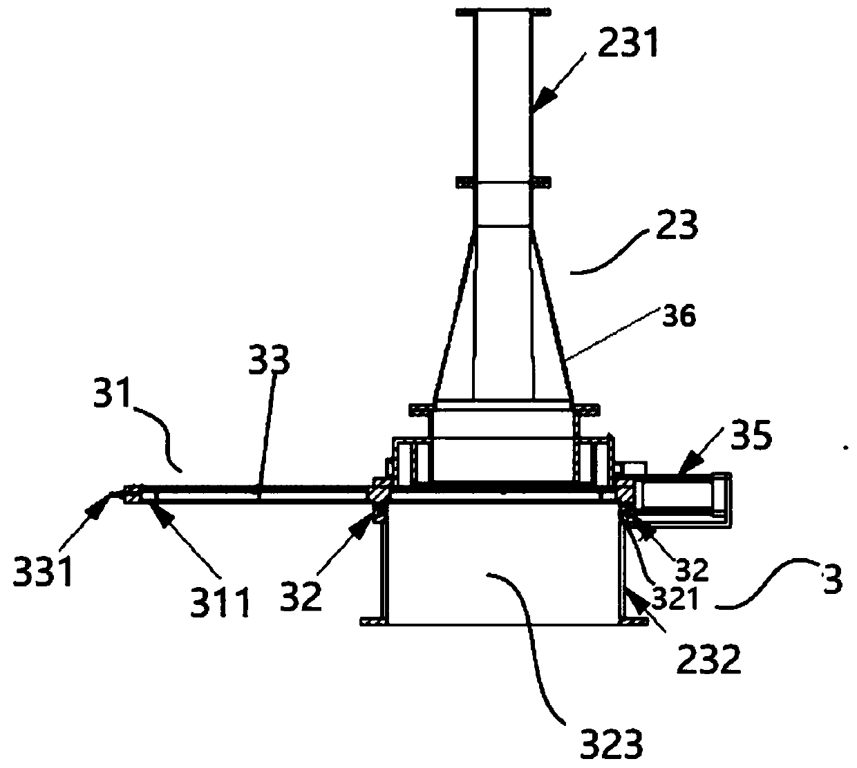 Microwave pyrolysis equipment