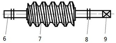 Oilfield high-pressure water injection pump disc moving device and using method