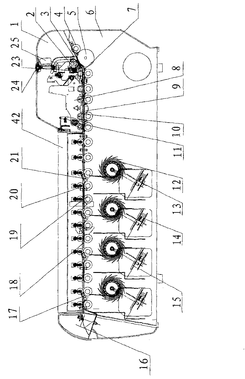 Multi-channel automatic paper money-checking and separating machine