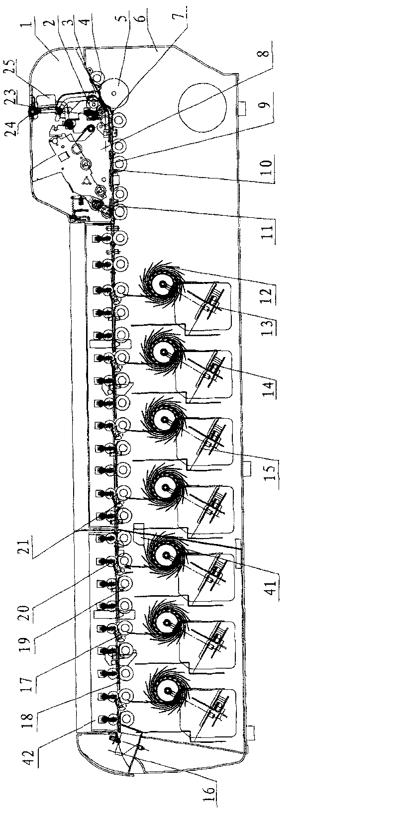 Multi-channel automatic paper money-checking and separating machine