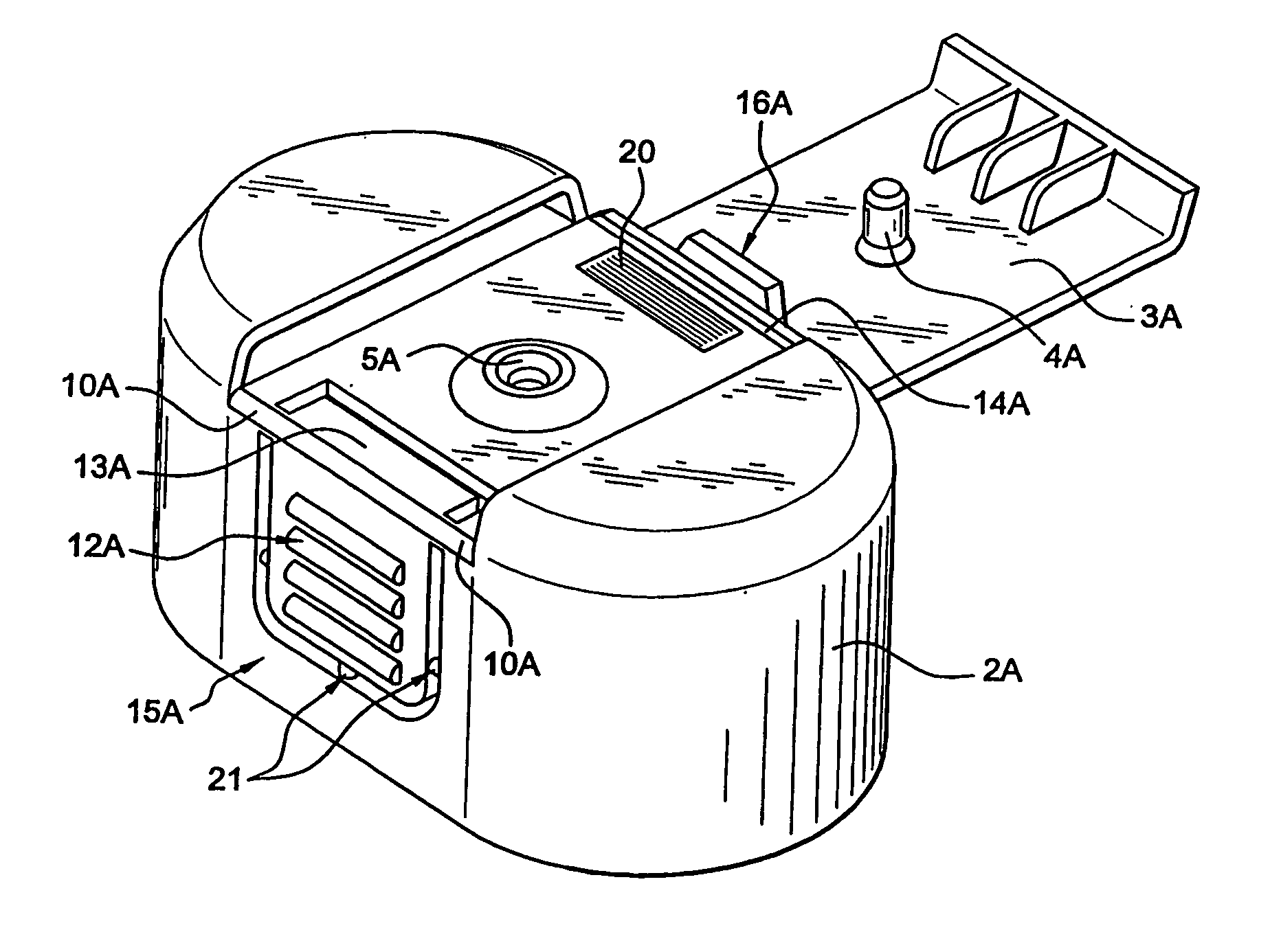 Closure cap for a bottle with controlled opening