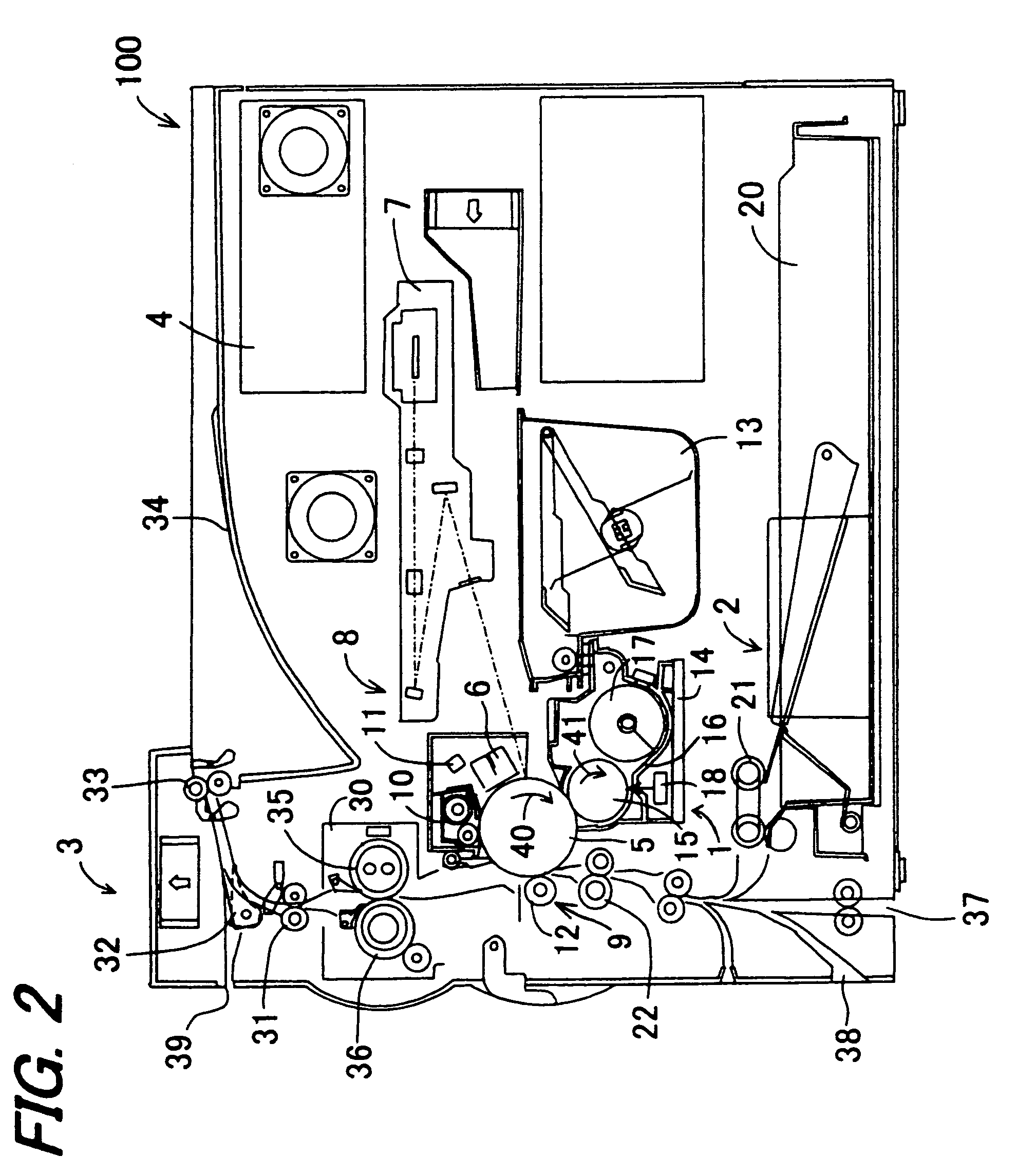 Two-component developer and two-component developing apparatus using the same