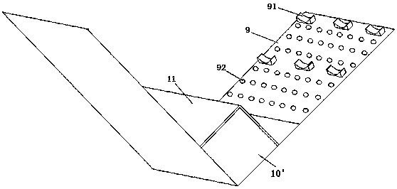 Steel-plastic conversion part air tightness detection device