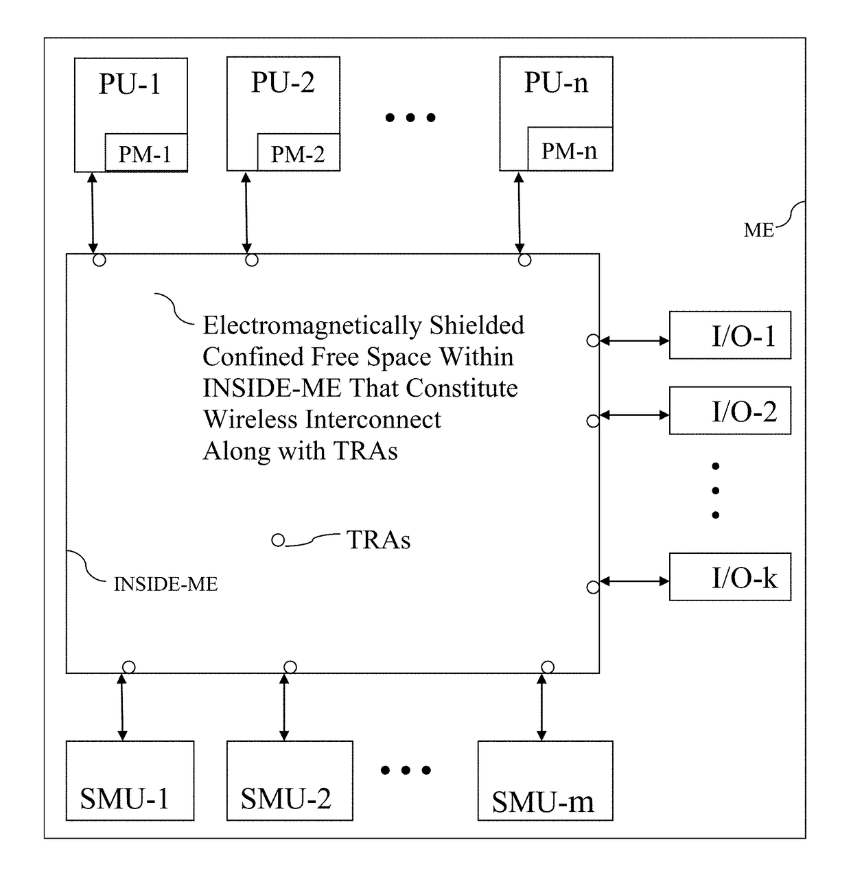 Multiprocessor computing apparatus with wireless interconnect and non-volatile random access memory