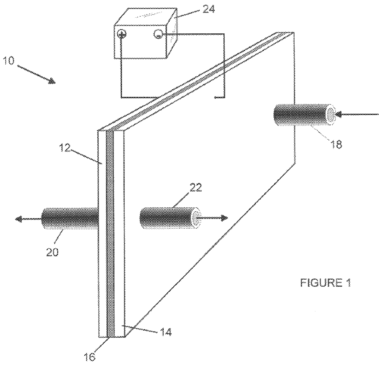 Electrolytic cell for generating sterilization solutions having increased ozone content