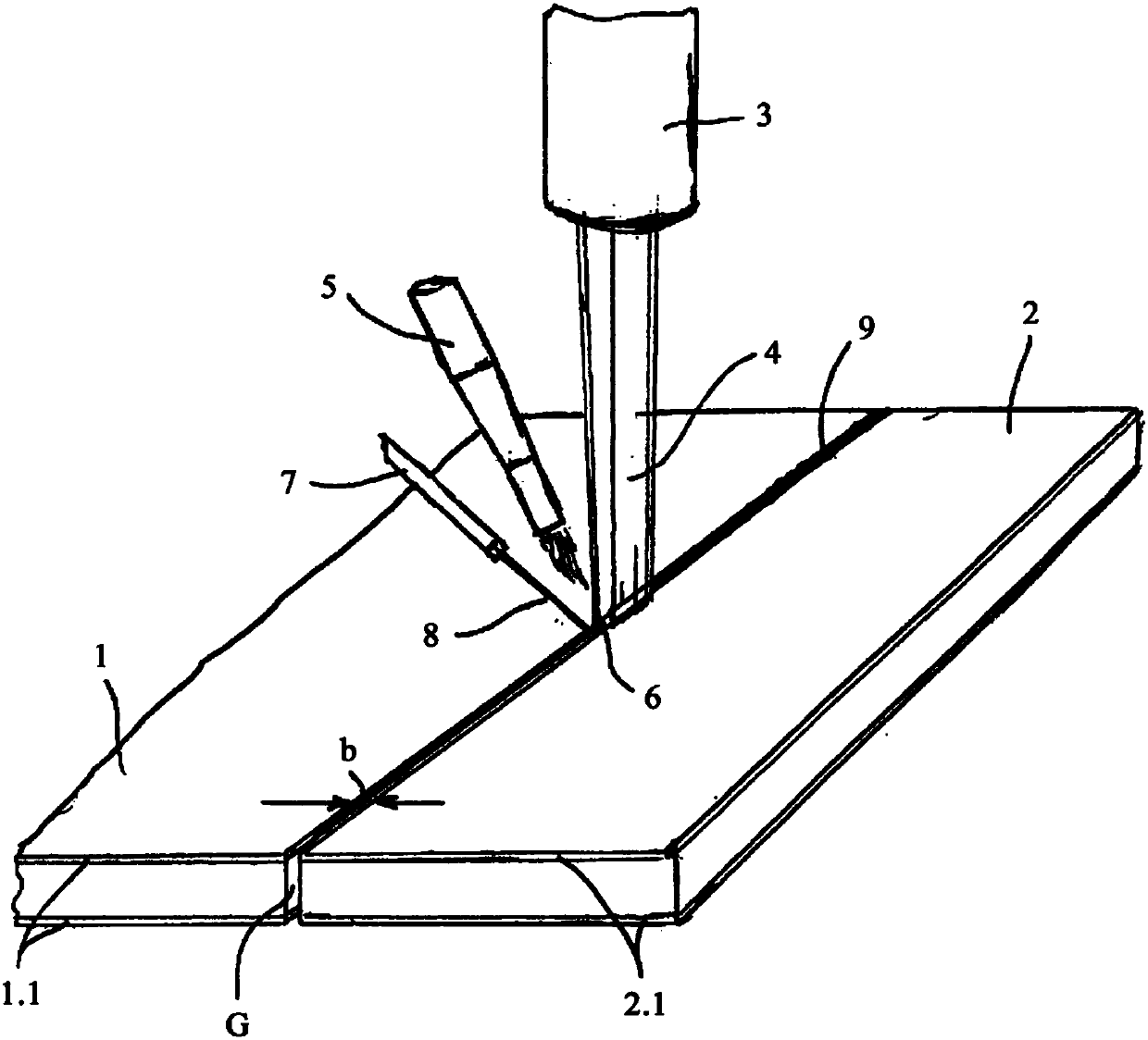 Laser welding method for producing a semi-finished sheet metal product from hardenable steel, comprising an aluminum- or aluminum-silicon-based coating