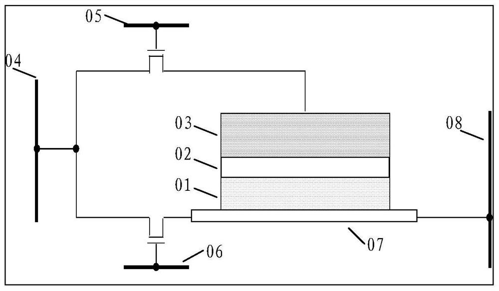 Memory, and writing method and reading method of memory