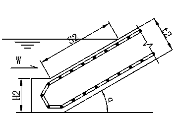 Thin type ultra-fine rotating grating trash remover