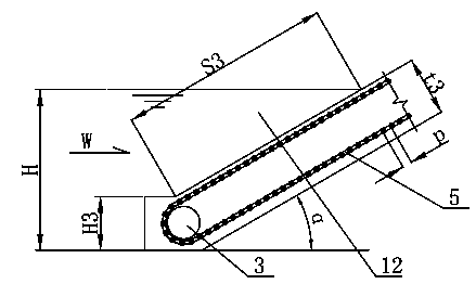 Thin type ultra-fine rotating grating trash remover