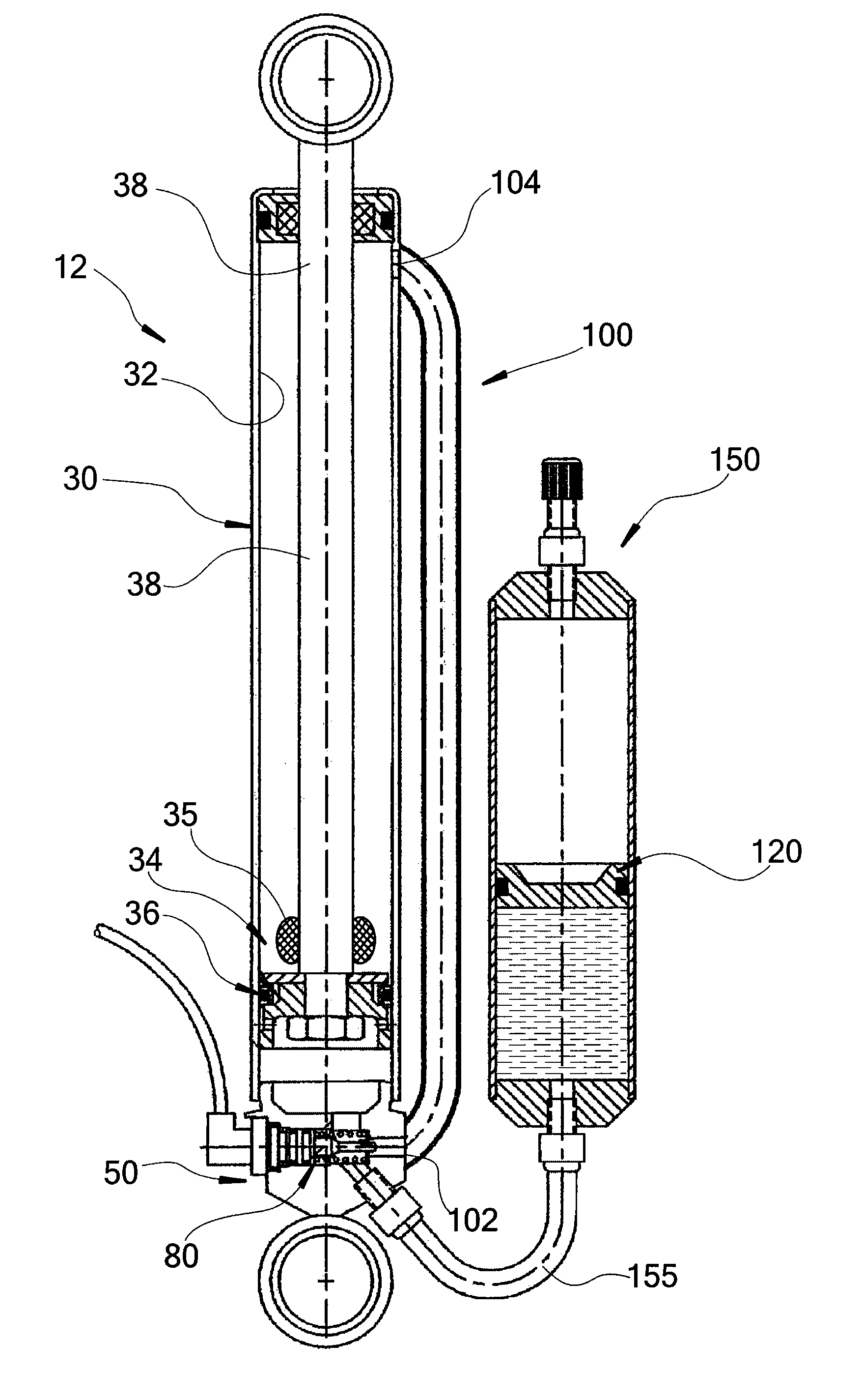 Adjustable Monotube Shock Absorber