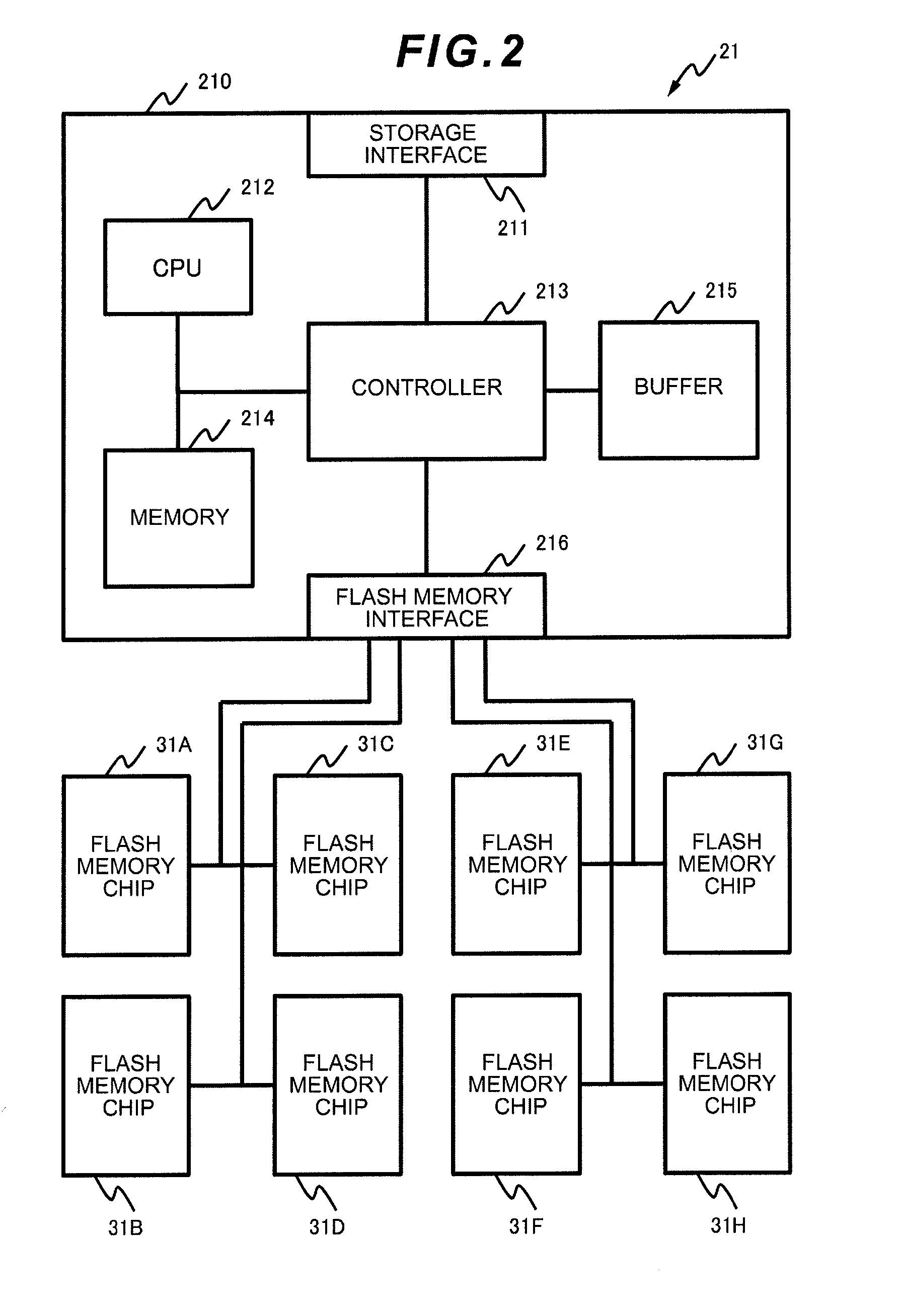 Storage apparatus and data control method