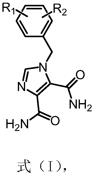 Application of n-benzyl imidamide derivatives as synergistic agents of polymyxin antibiotics