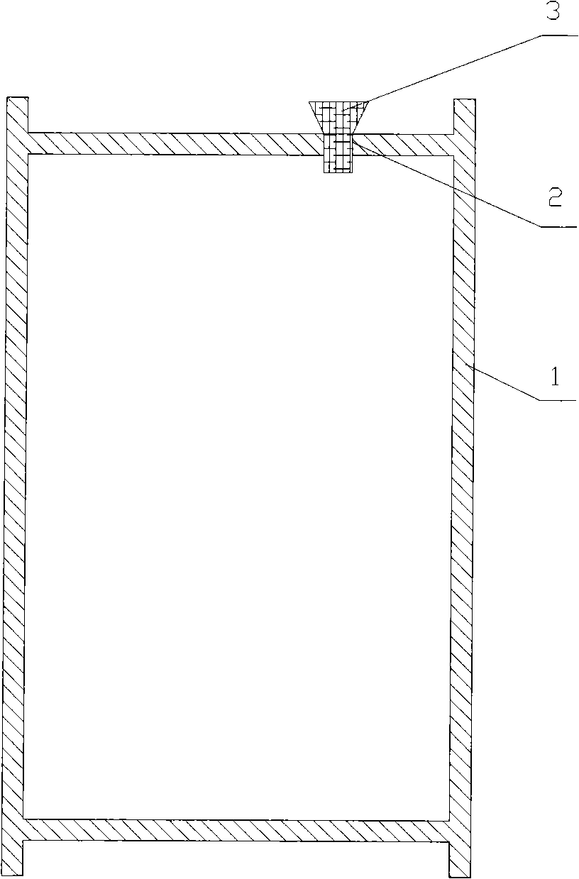 Leakage-proof bamboo wood container and preparation and device thereof