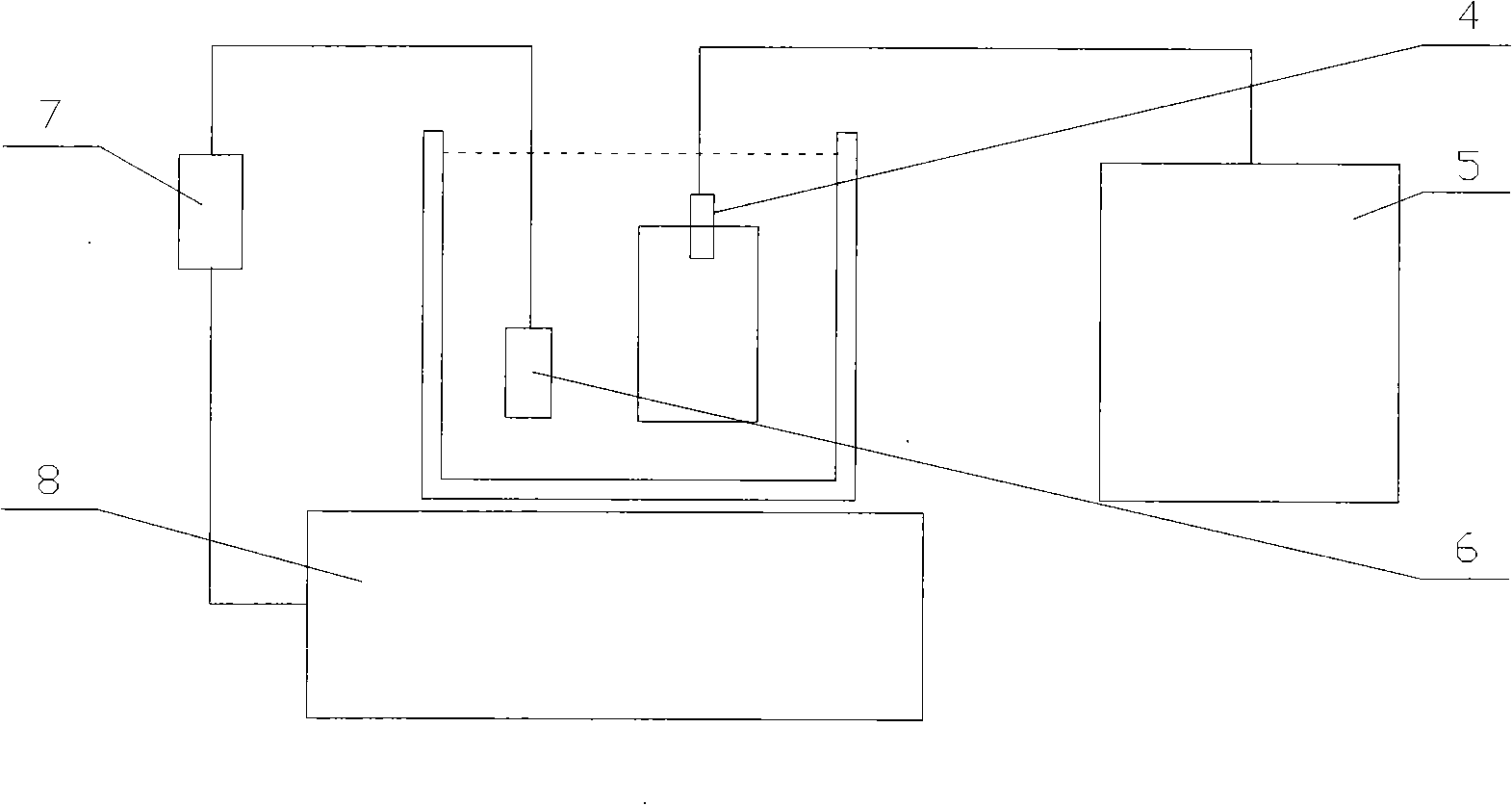 Leakage-proof bamboo wood container and preparation and device thereof