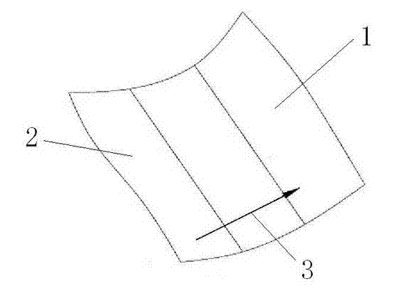 Five-axis linkage variable-axis plunge milling numerically controlled processing method for blade part of integral impeller