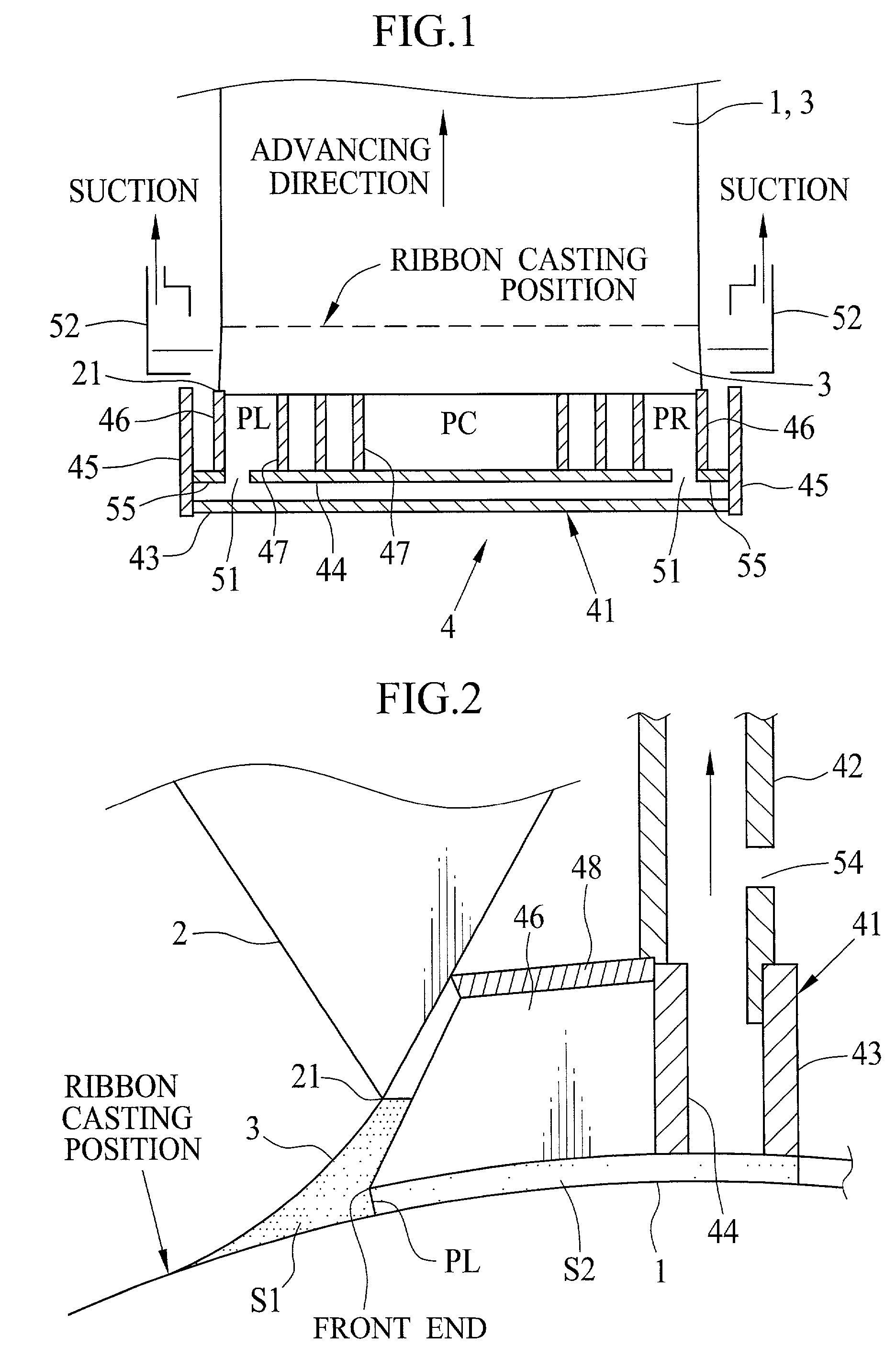 Film formation method capable of preventing fluctuation of ribbon