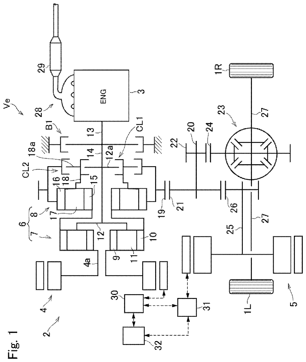 Control system for hybrid vehicle