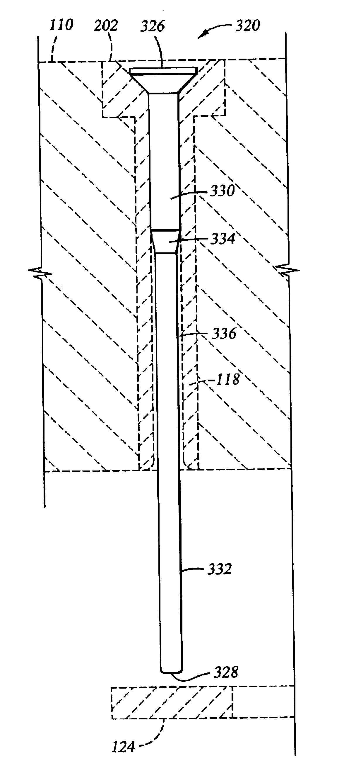 Reduced friction lift pin