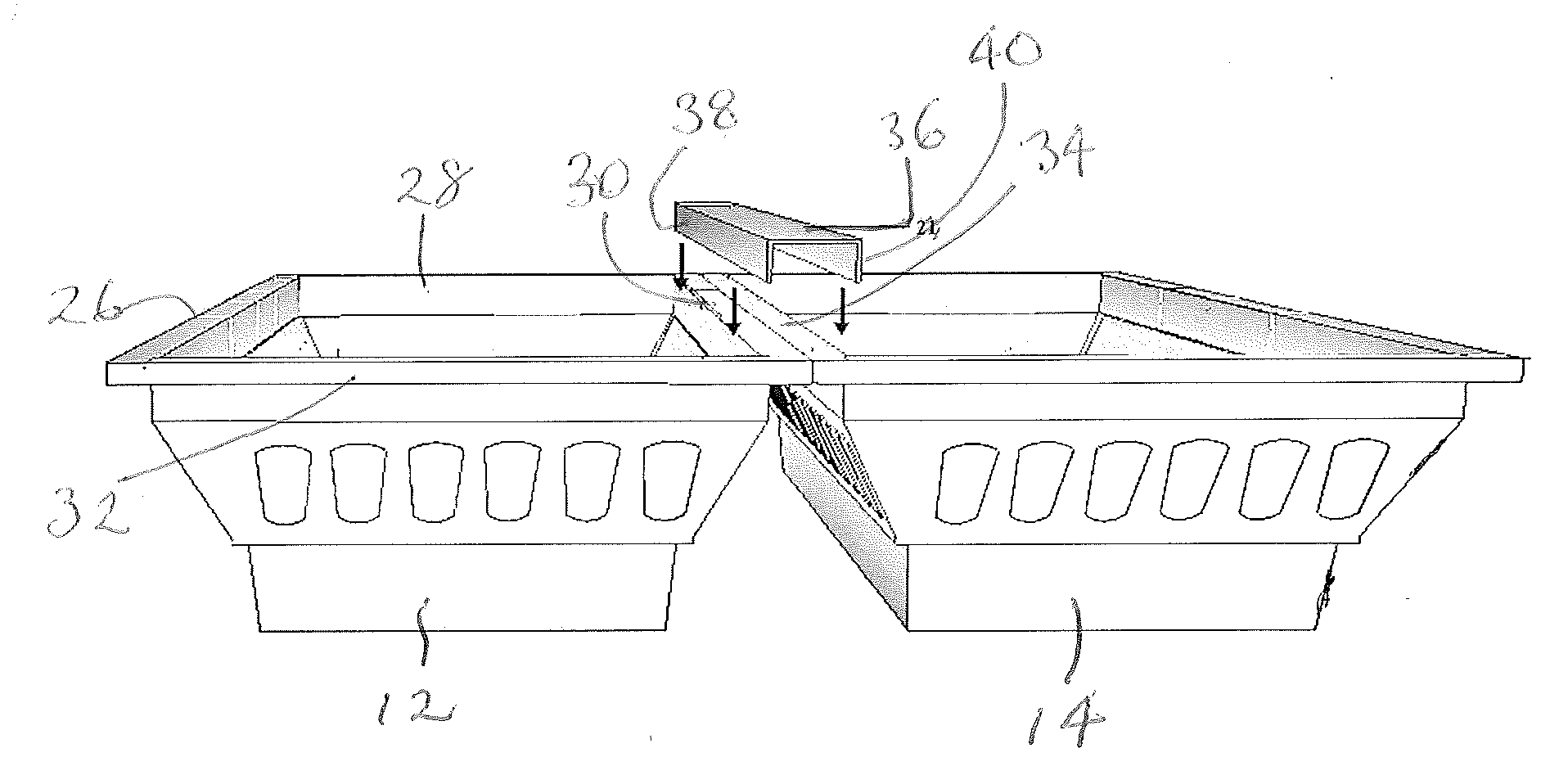 Modular Garden Planter Bed Structure