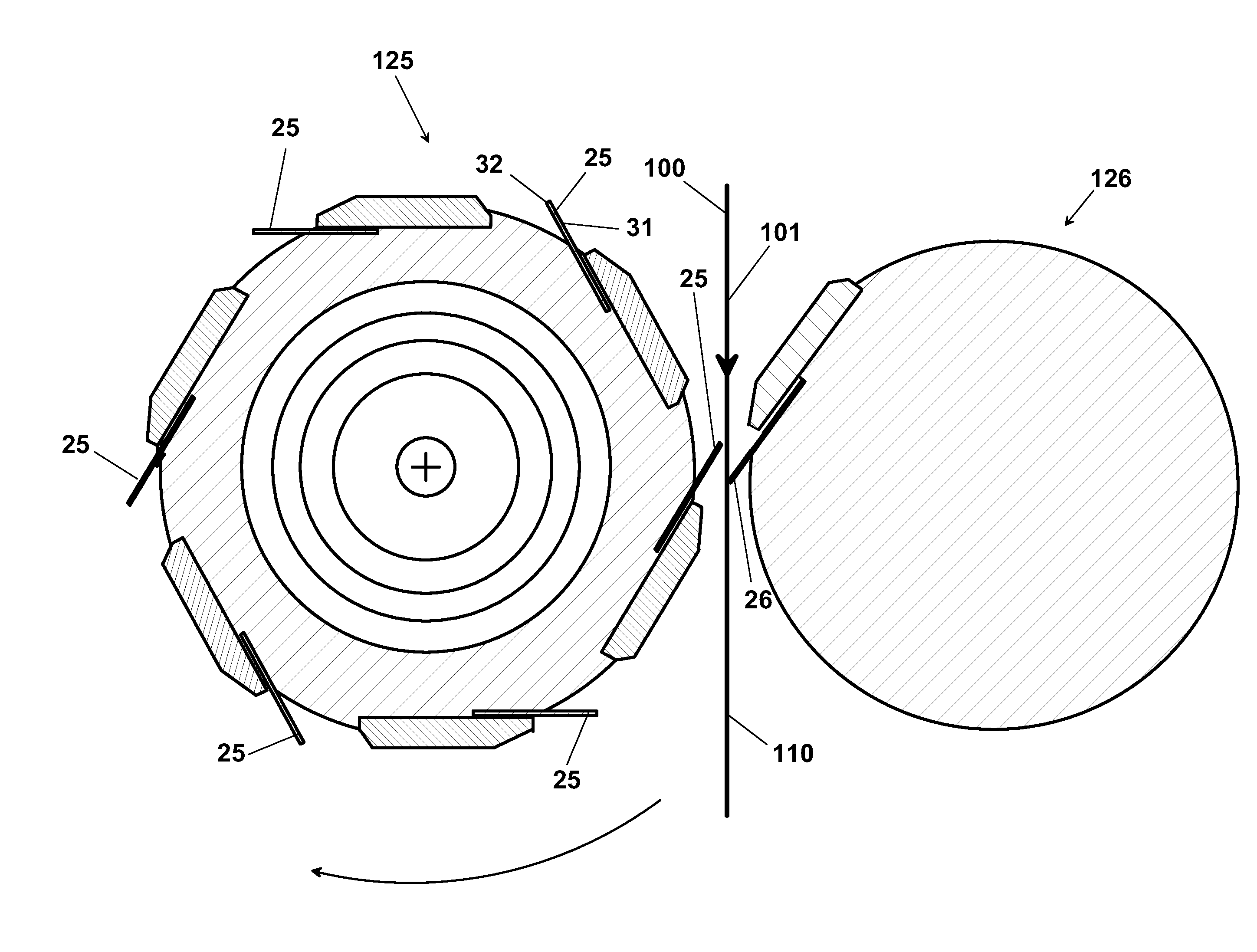 Structure of paper converting machine