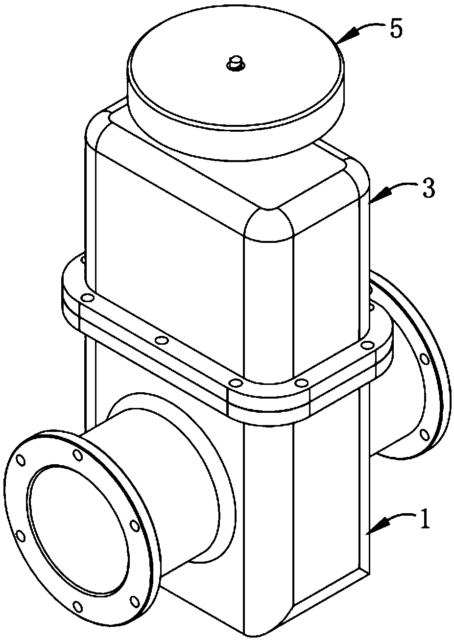 Composite multistage seal gate valve operation method