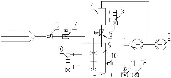 Automatic control foaming agent preparation process and device