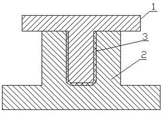 Manufacturing process of carbon fiber composite U-shaped parts