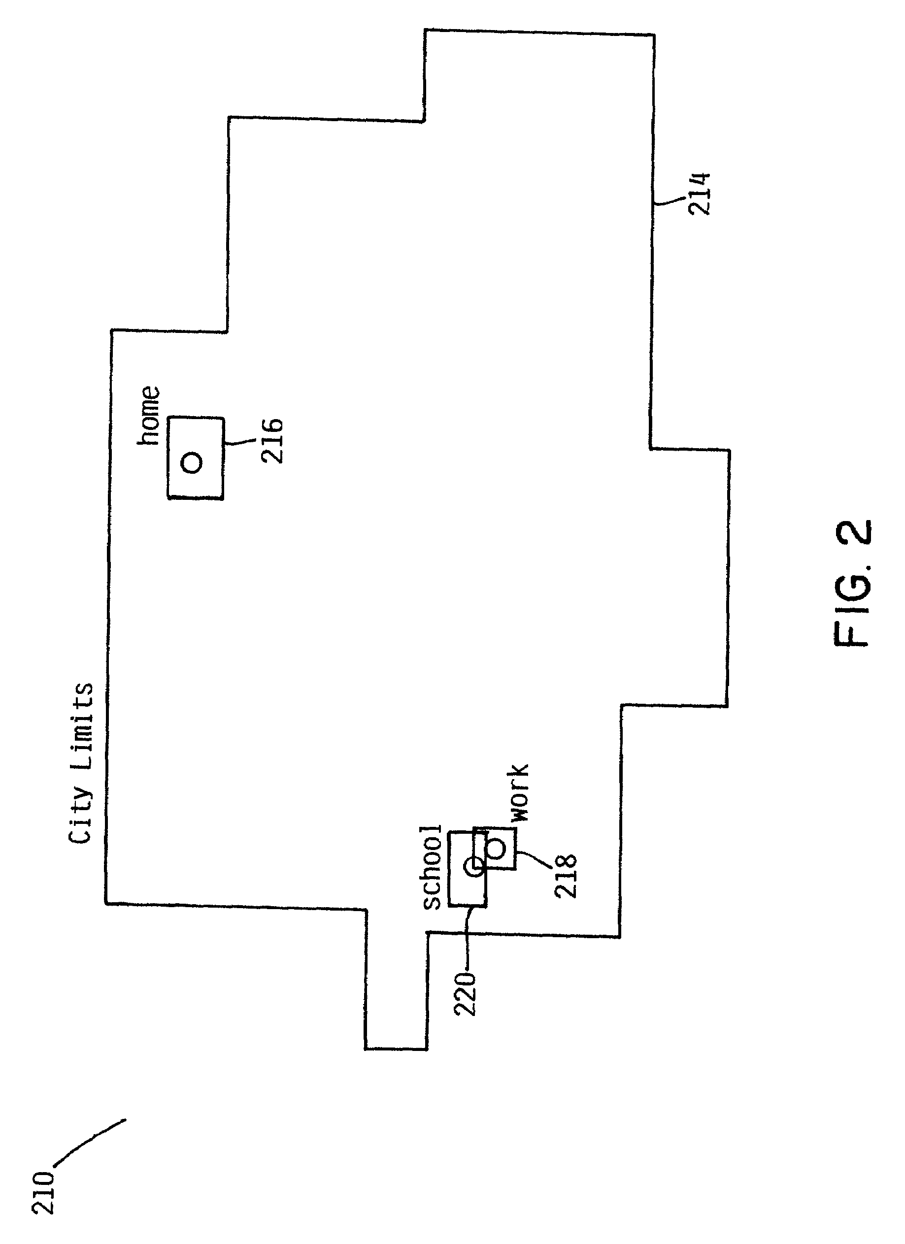 Access to applications of an electronic processing device solely based on geographic location