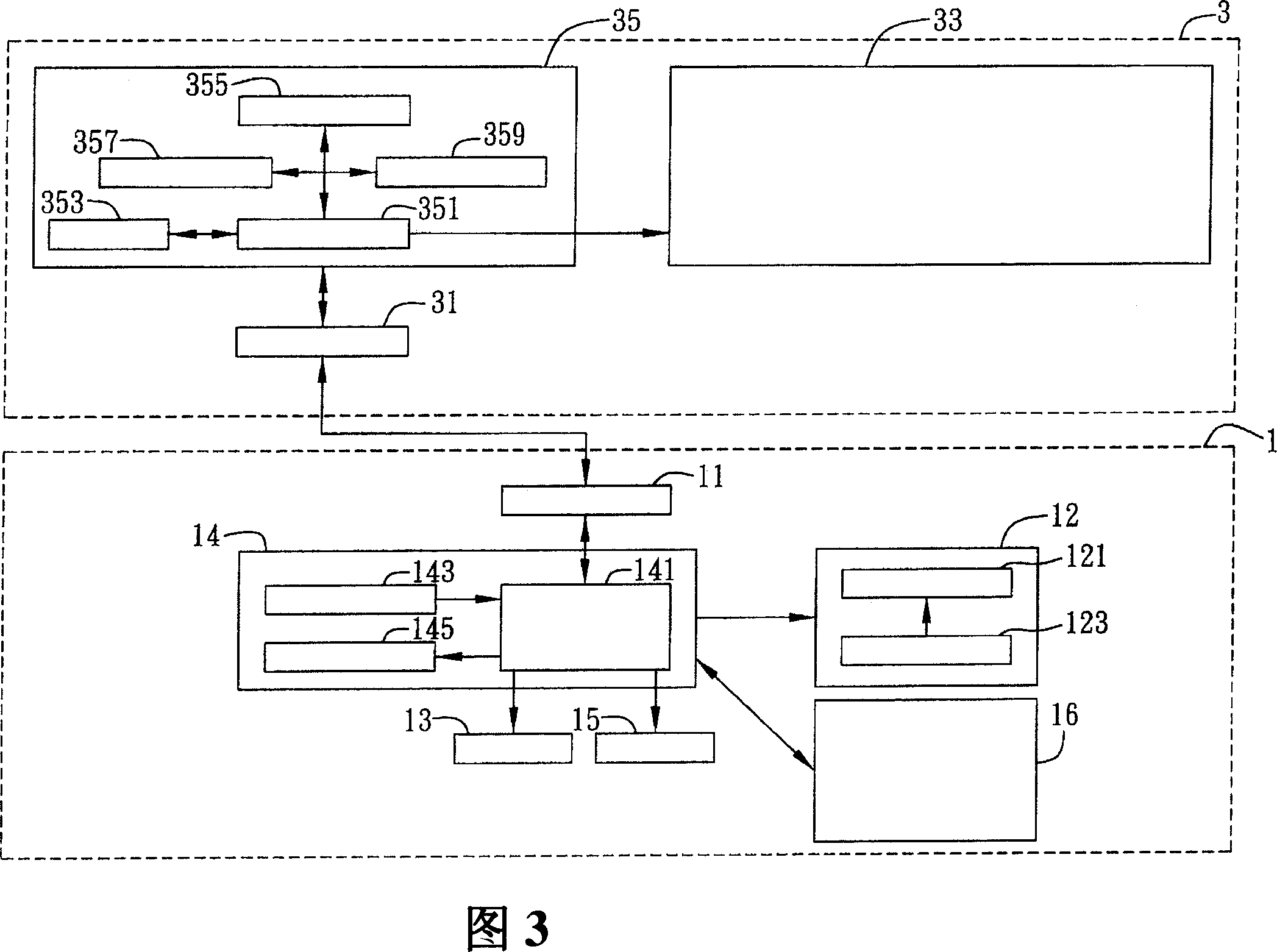 Gas detecting alarm system