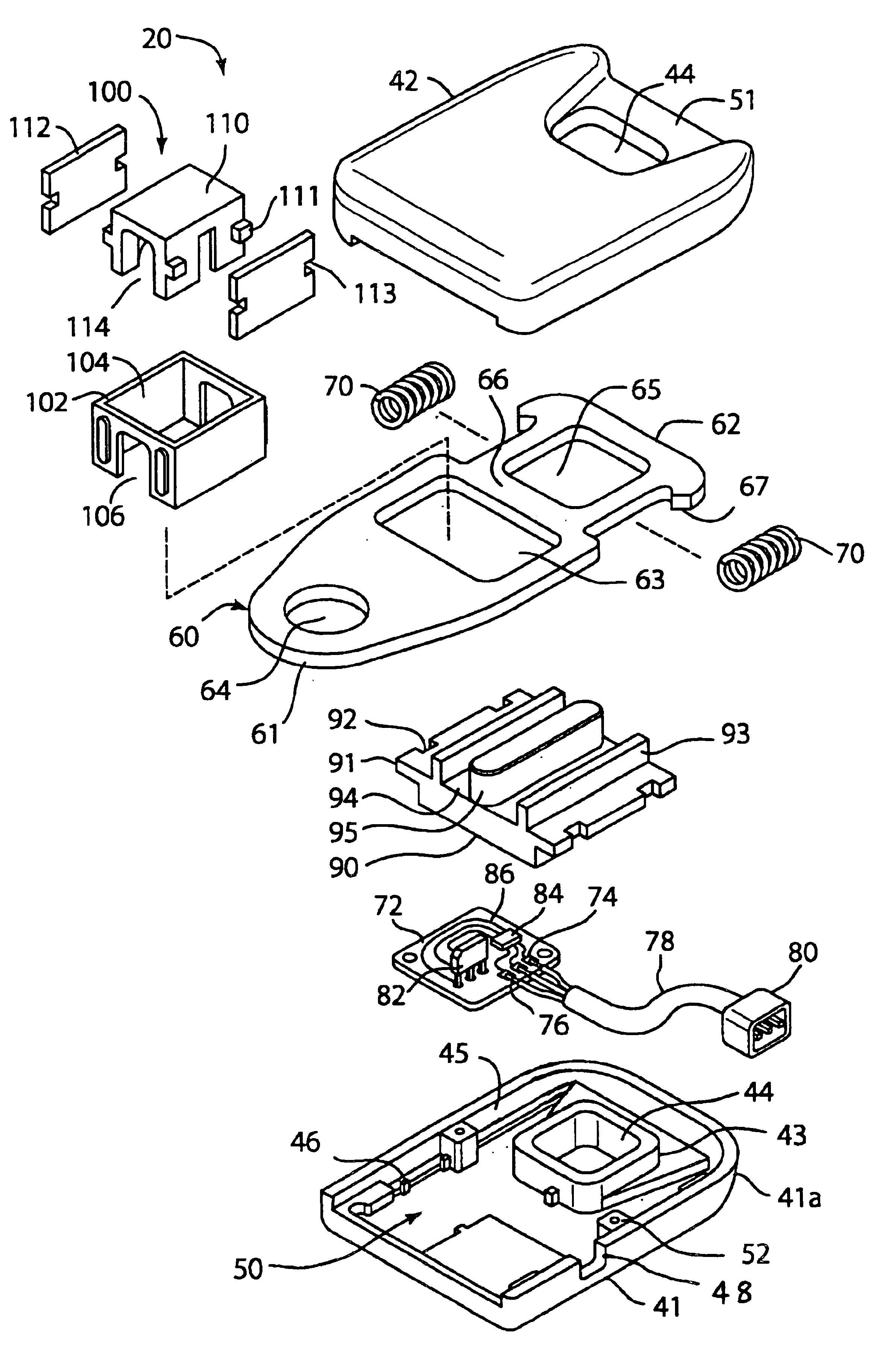 Hall effect seat belt tension sensor