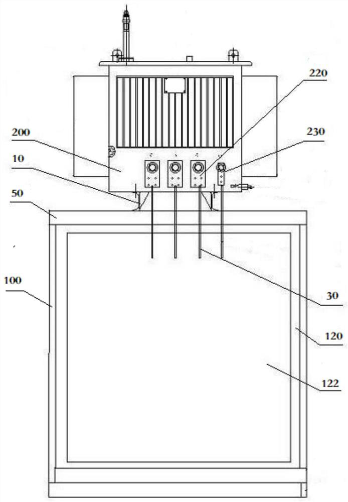 Underground power transmission network line transformer zone area