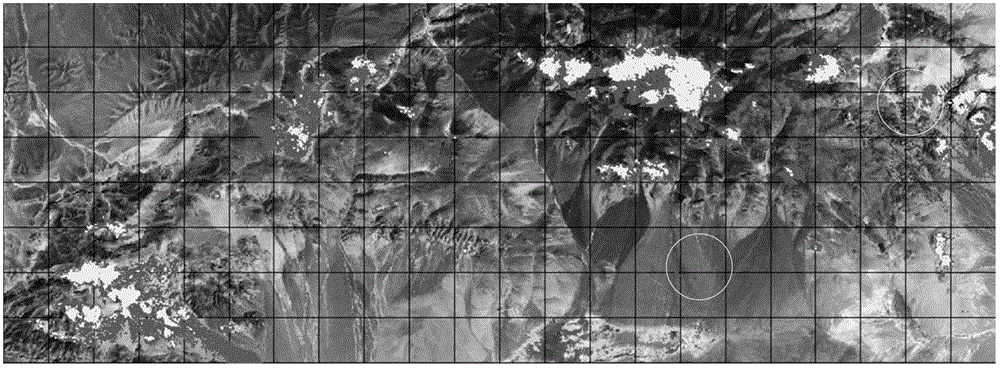 Method and device for extracting mineral composition remote sensing information based on characteristic index