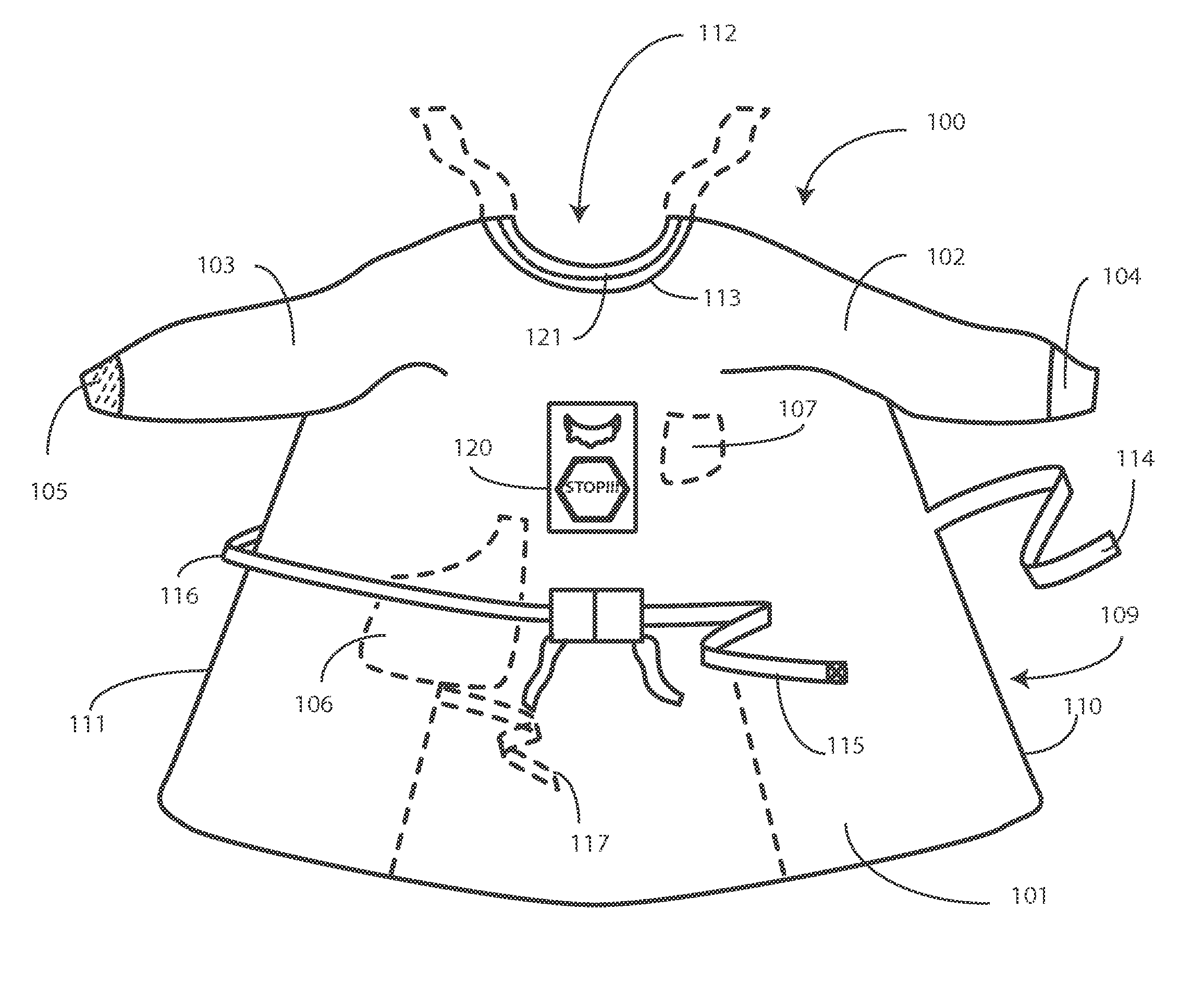 Surgical Gown Configured for Prevention of Improper Medical Procedures