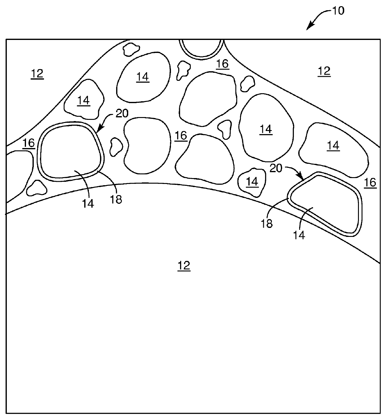 Coated-fine-aggregate, concrete composition and method