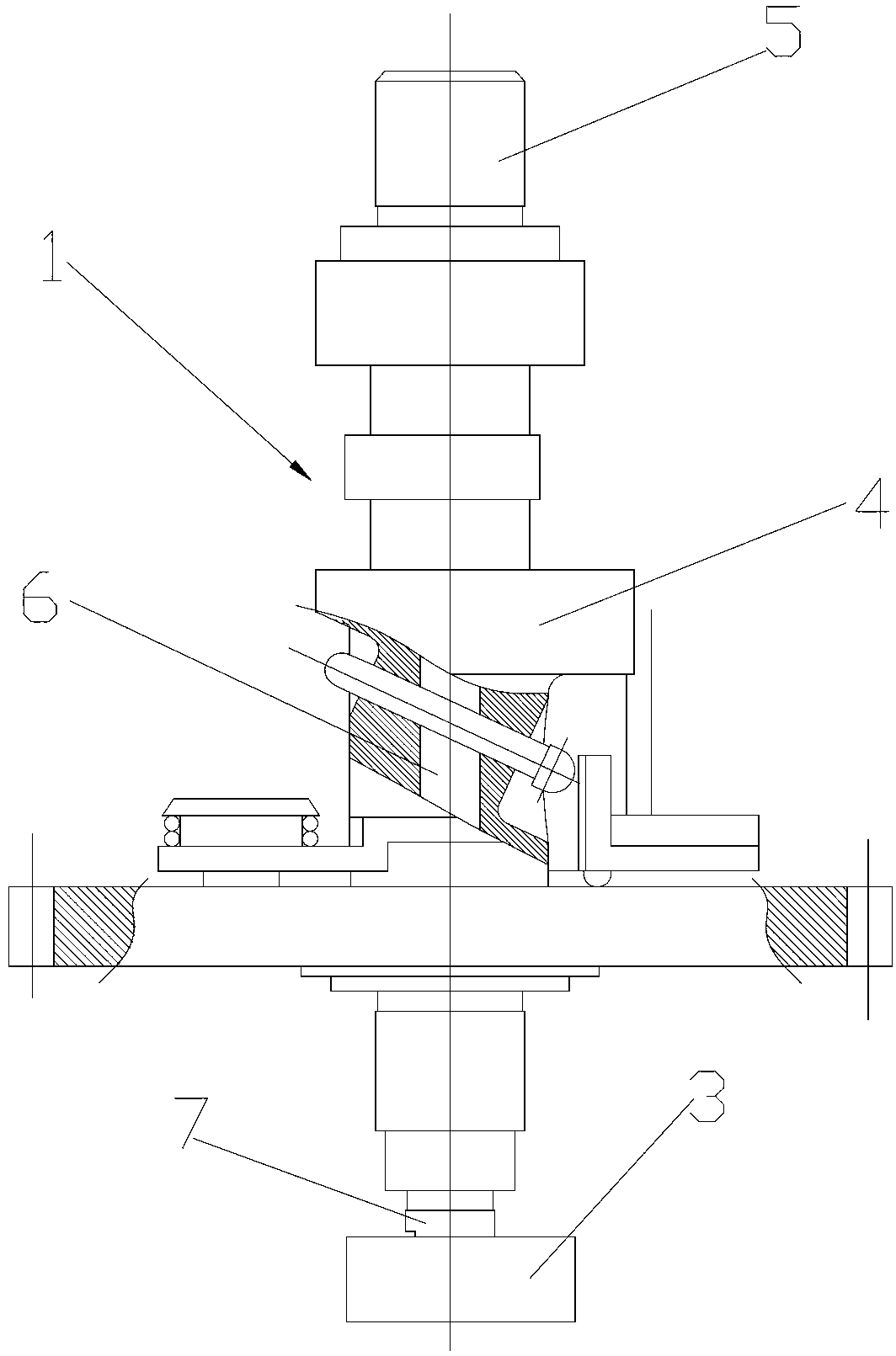 Oil pump connection structure