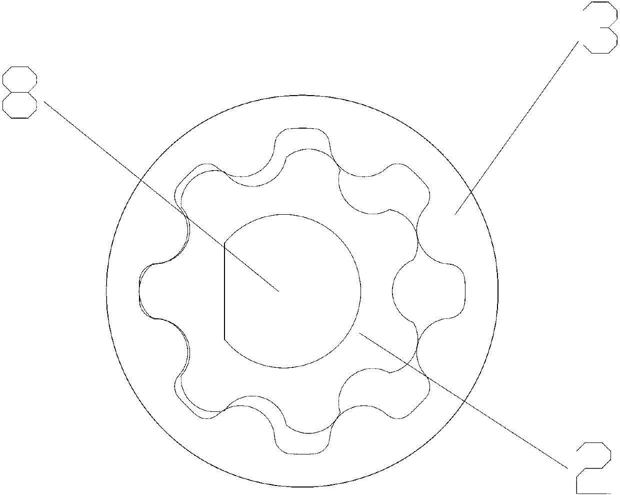 Oil pump connection structure