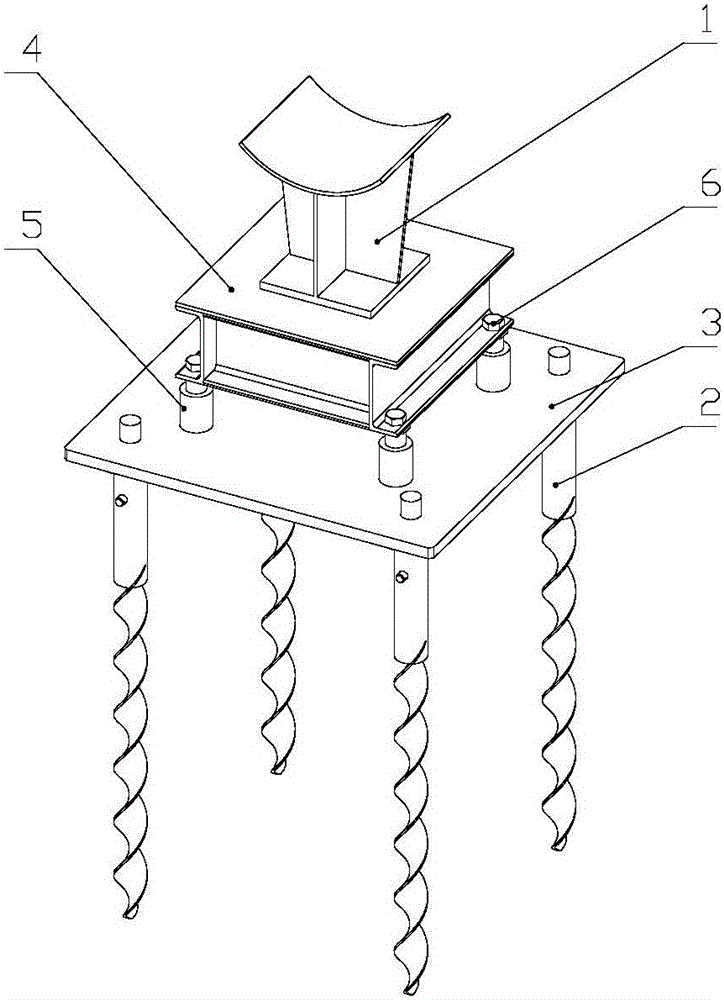 Combined fast-assembly pipeline support and mounting method thereof