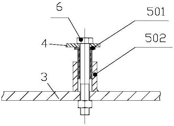 Combined fast-assembly pipeline support and mounting method thereof