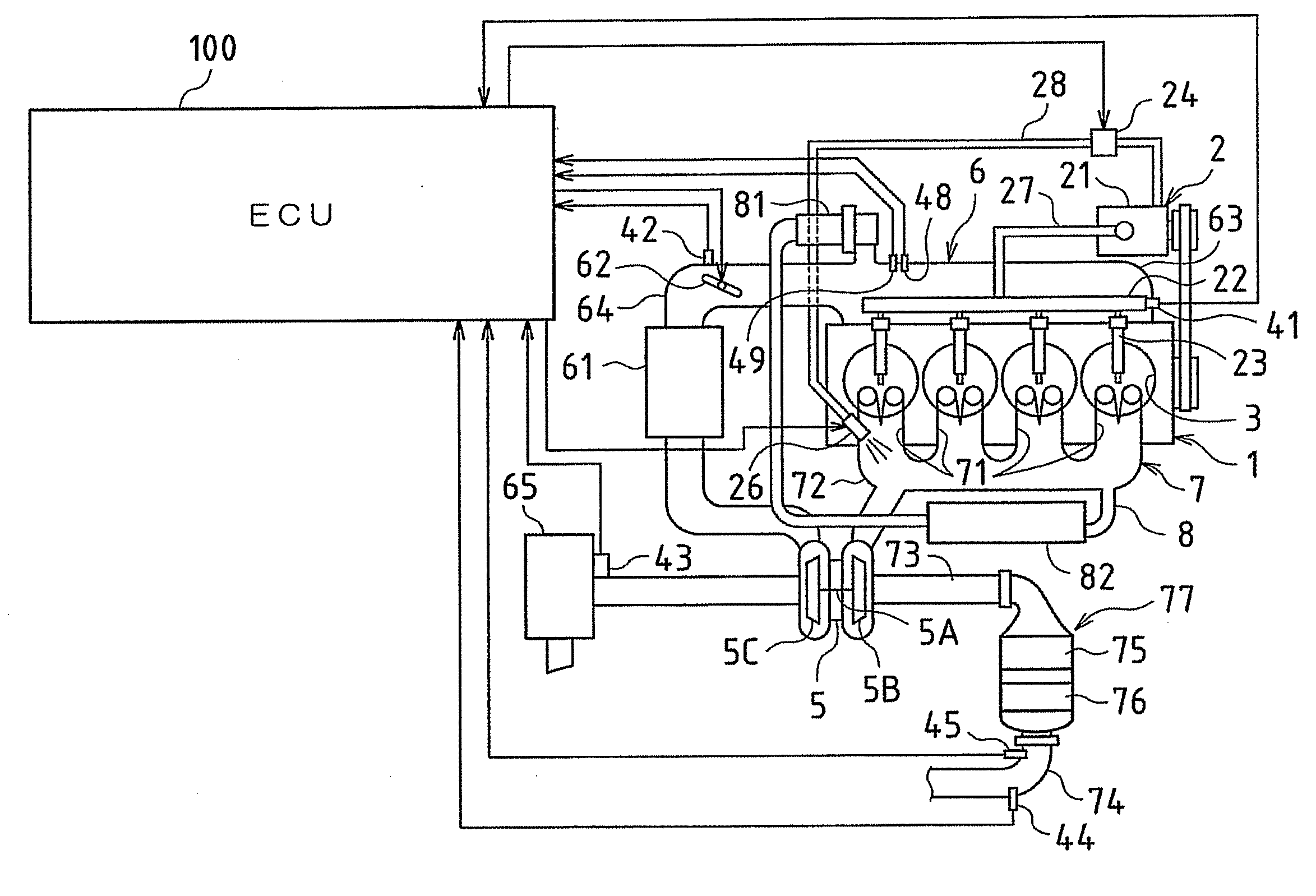 Fuel injection control apparatus of internal combustion engine