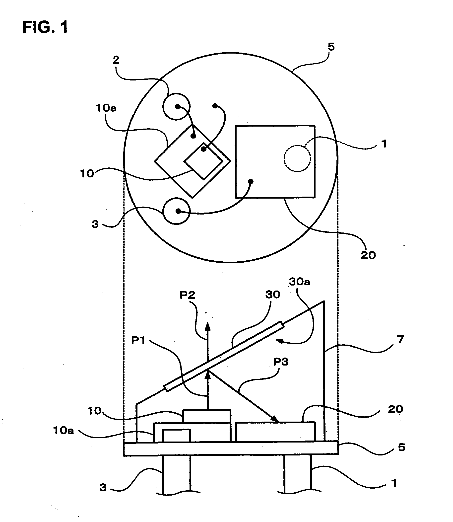 Optical module, and optical transmission device