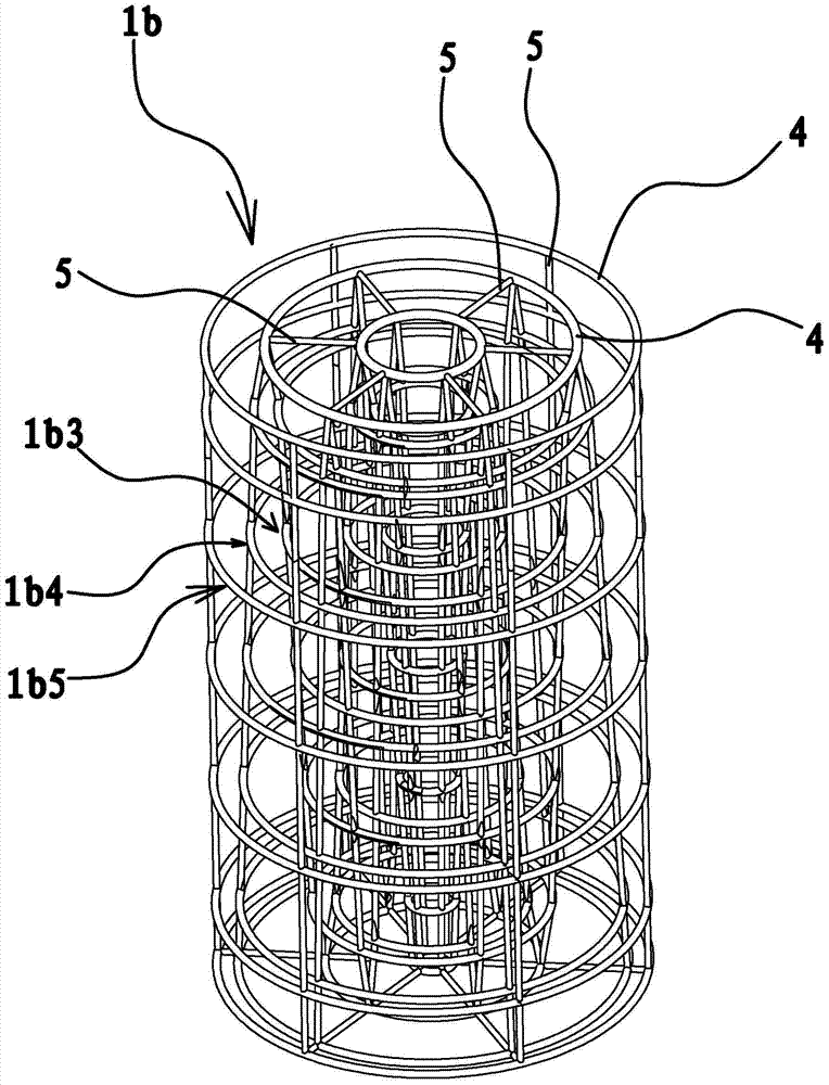 A garbage incineration device