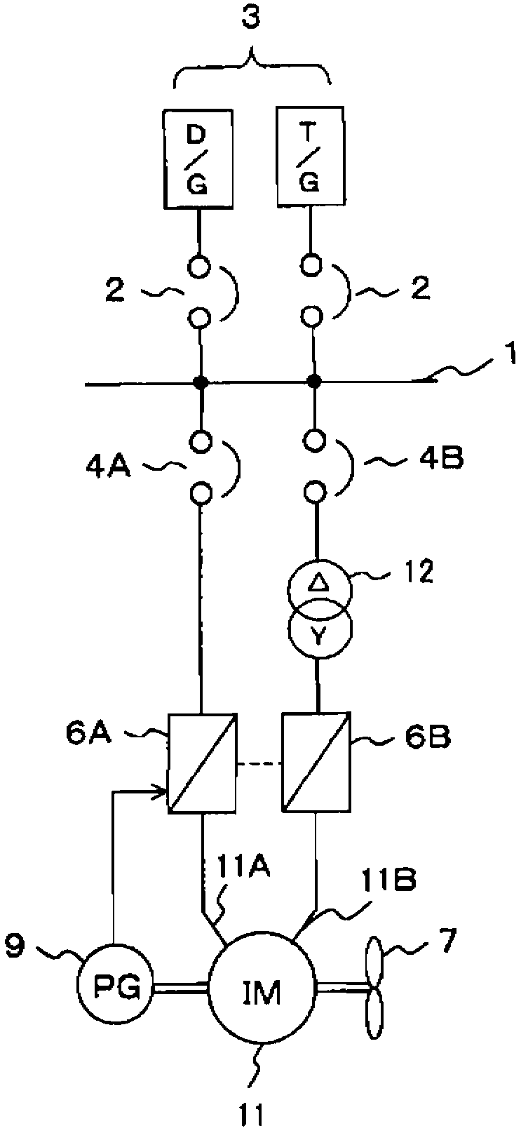 Ship inverter system