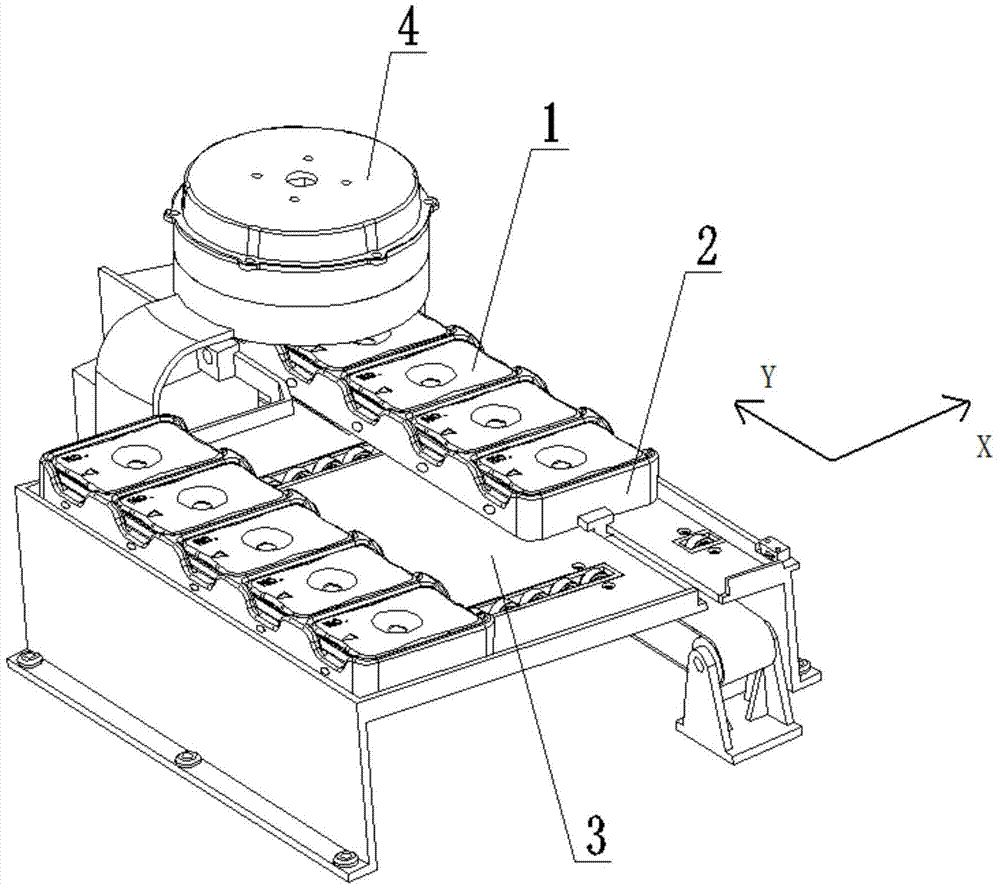 Improved structure for improving detection accuracy of clinical in vitro detection analyzer