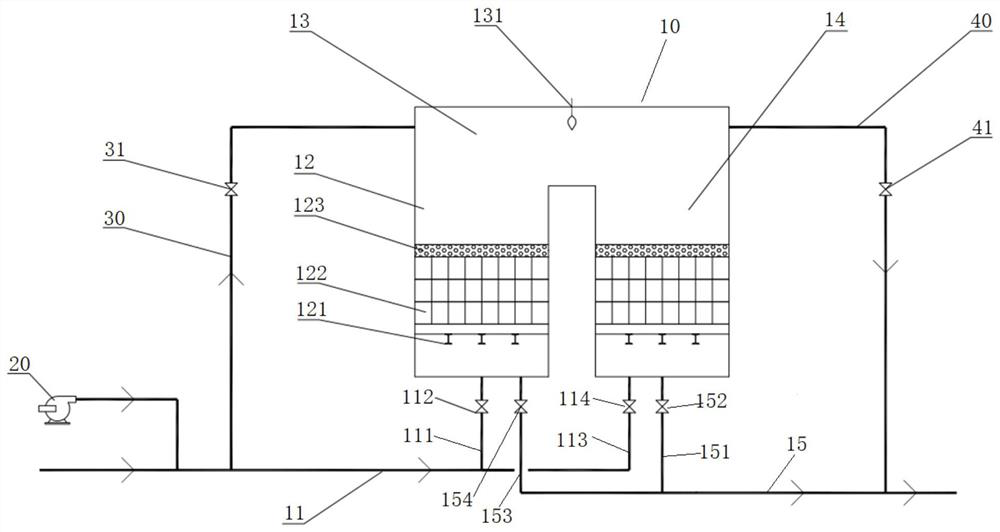 Regenerative thermal oxidation device and process for processing electroplating sludge sintering waste gas