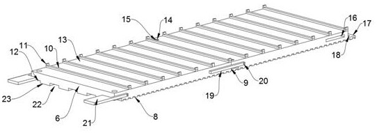 A polytetrafluoroethylene conveyor belt and its installation method