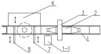 Bobbin insertion system of automatic bobbin winder and bobbin insertion method