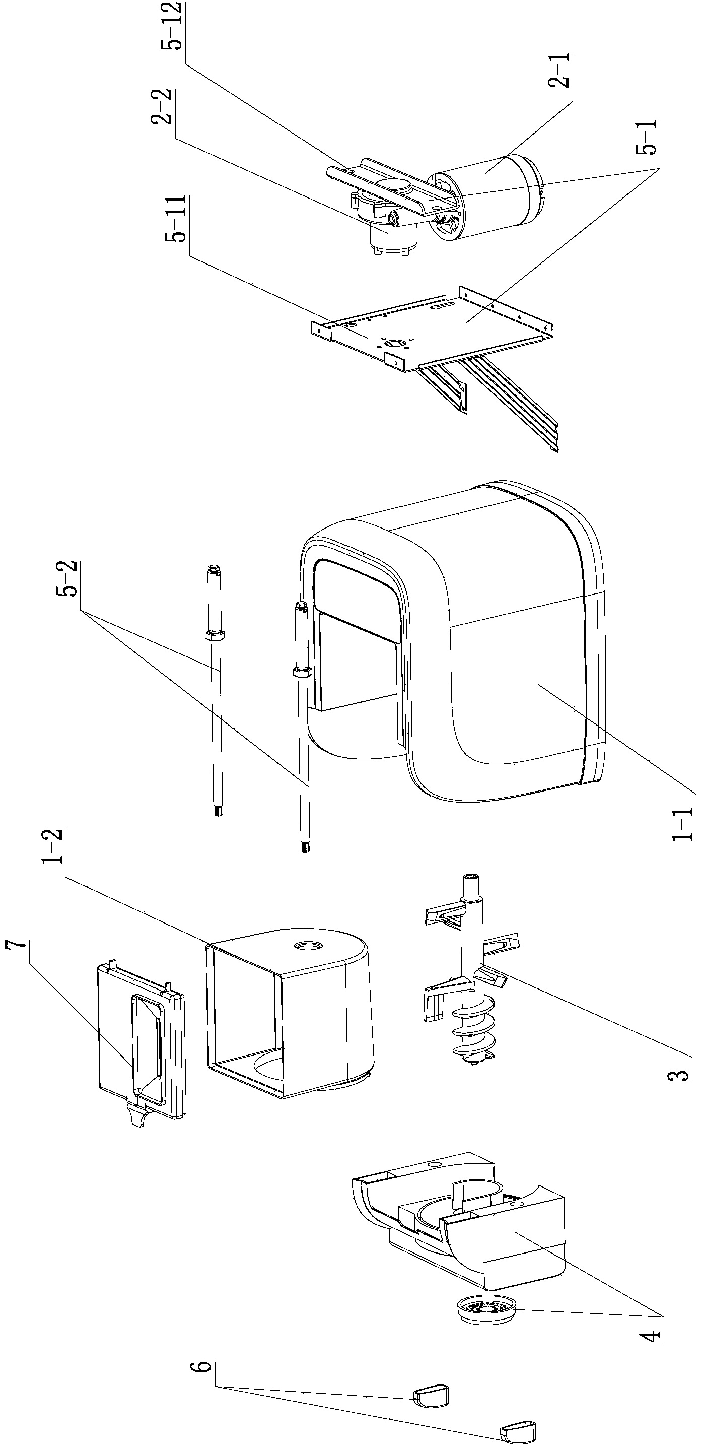 Noodle processing machine